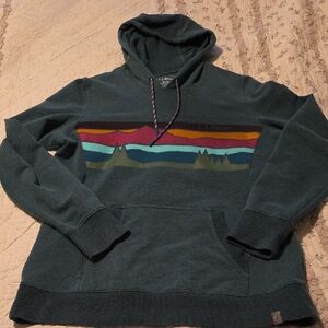LL Bean Pullover Camp Hoodie Sz M